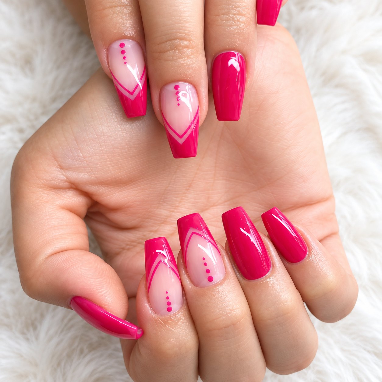 Pink with pattern